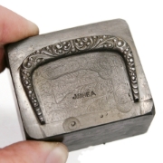 Picture of **broken** Impression Die Victorian Flourish Buckle