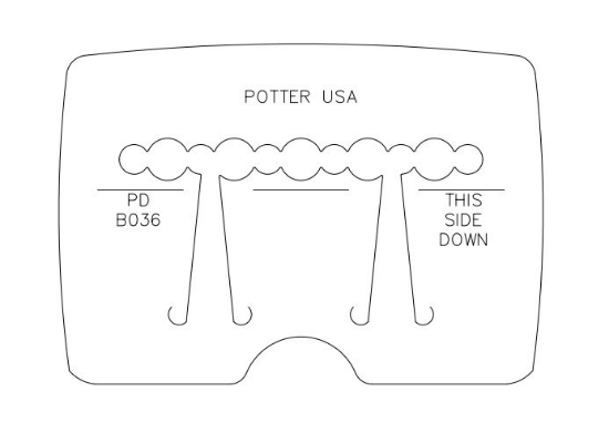 Picture of *REDESIGNED* Pancake Die B036 Circles Bracelet