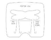 Picture of *REDESIGNED* Pancake Die Bracelet B041 Dragonfly Wings