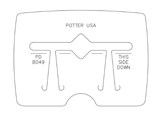 Picture of *REDESIGNED* Pancake Die Bracelet Die PD B049