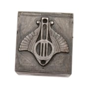 Picture of Impression Die Winged Egyptian Revival Pendant