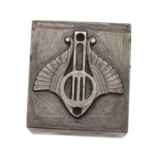 Picture of Impression Die Winged Egyptian Revival Pendant