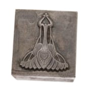 Picture of Impression Die Art Deco Jungle Chandelier