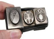 Picture of Impression Die Floral Guilloche Ring Tops Shot Plate