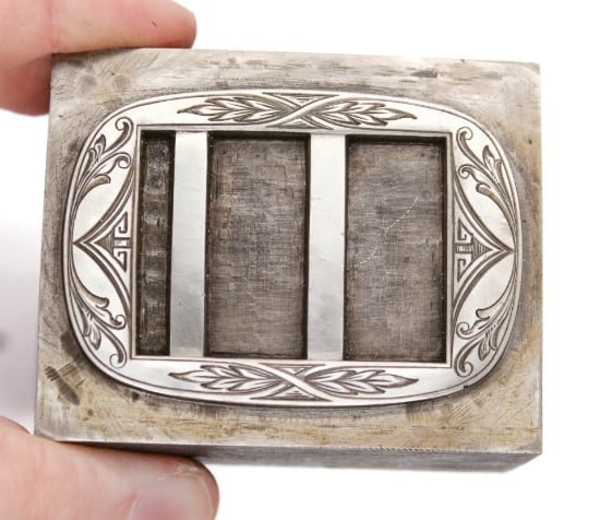 Picture of Impression Die Large Classically Engraved Buckle