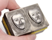 Picture of Impression Die Comedy & Tragedy Theater Masks