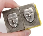 Picture of Impression Die Comedy & Tragedy Theater Masks