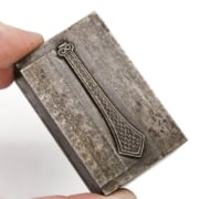 Picture of Impression Die Snakeskin Filigree Earring Drop