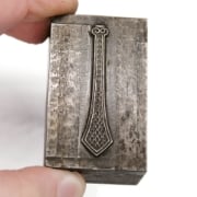 Picture of Impression Die Snakeskin Filigree Earring Drop