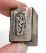 Picture of Impression Die Tiny Rod of Asclepius