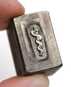 Picture of Impression Die Tiny Rod of Asclepius