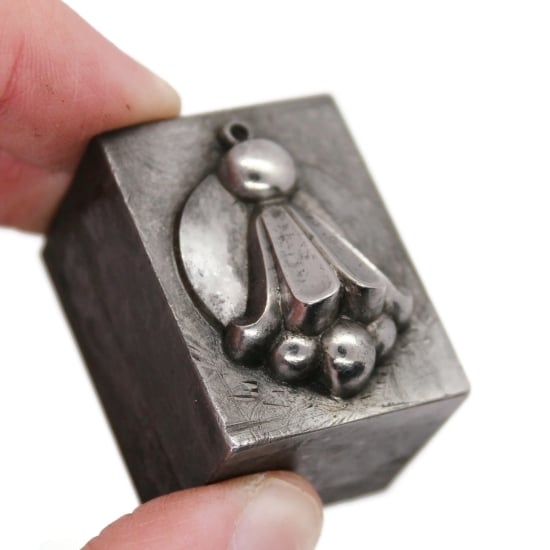 Picture of Impression Die Mid-Century Earring Bloom Bead