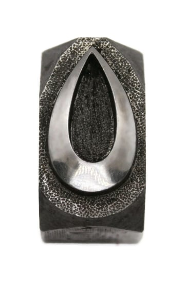 Picture of Impression Die Classic Tear Mid-Century Earring