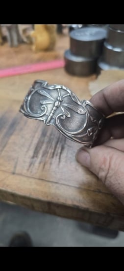 Picture of Sterling Silver Dragonfly Cuff