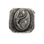 Picture of Impression Die Small Mermaid Locket