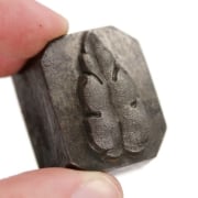 Picture of Impression Die Thick Stippled Leaf