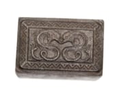 Picture of Impression Die Medieval Kissing Dolphins