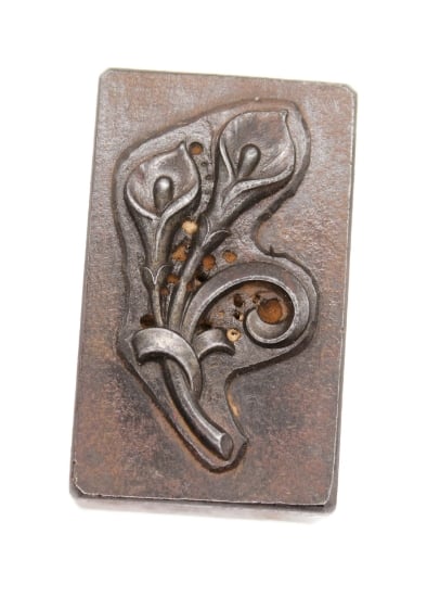 Picture of Impression Die Pair of Calla Lilies