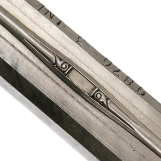 Picture of Impression Die Curled Inlay Ring