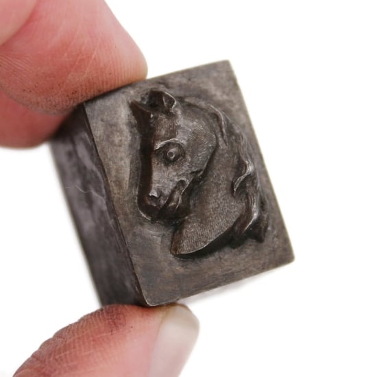 Picture of Impression Die Grimacing Horse