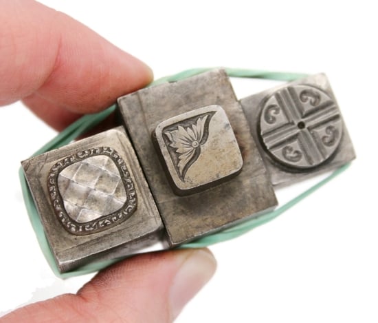 Picture of Impression Die Gothic Tegular Shot Plate