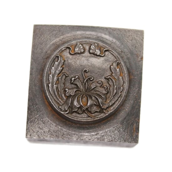 Picture of Impression Die Withering Lily Locket