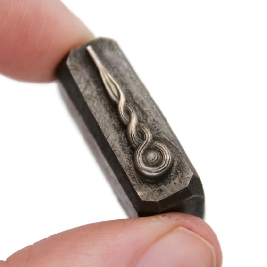 Picture of Impression Die Infinity Twist Drop/Bail