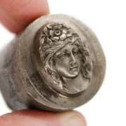 Picture of Impression Die Raphaelite Woman Locket