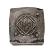 Picture of Impression Die Floral Tassels Button