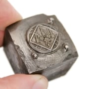 Picture of Impression Die Floral Tassels Button