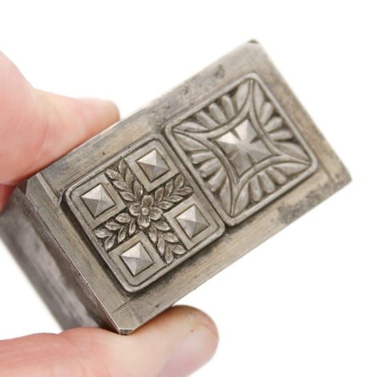 Picture of Impression Die Deco Patterned Squares