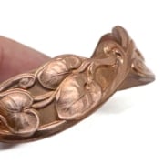 Picture of Copper Stamping Art Nouveau Cuff
