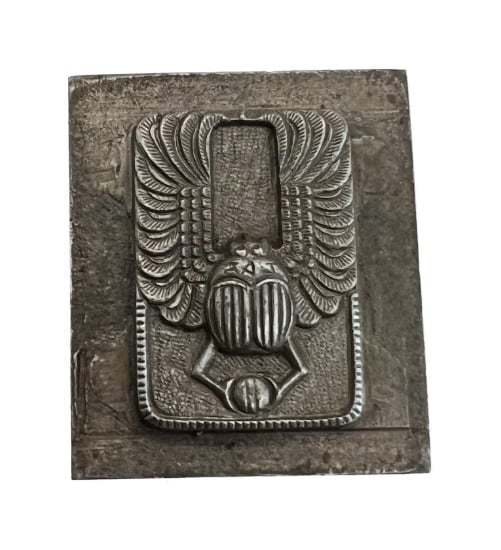 Picture of Impression Die Egyptian Scarab and Bezel