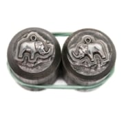 Picture of Impression Die Little Elephant Charm Pair