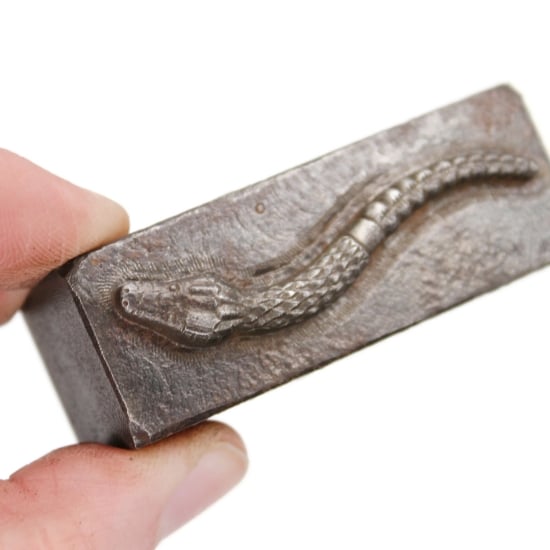 Picture of Impression Die Rattlesnake Head & Tail