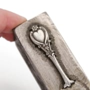 Picture of Impression Die Victorian Sweetheart Baby Spoon Handle