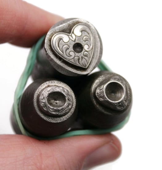 Picture of Impression Die Engraved Valentine Shot Plate