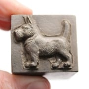 Picture of Impression Die Realistic Scottie Dog