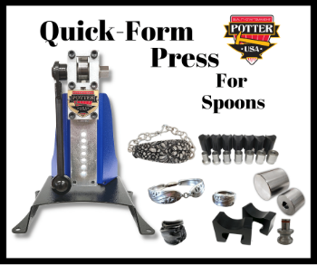 Picture of Quick-Form Press - Blue - Spoon