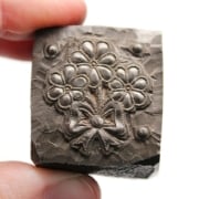 Picture of Impression Die Three Flowers with Ribbon