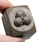 Picture of Impression Die Triple Spiral Bead
