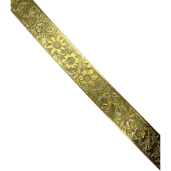 Picture of NEW Morrow Floral Garden Pattern Brass Strip CFW345B
