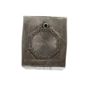 Picture of Impression Die Patterned Octagon Pendant
