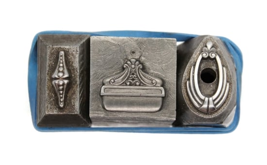 Picture of Impression Die Ribbed & Dotted Shot Plate