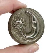 Picture of Impression Die Moon Wearing Sun Hoop Large