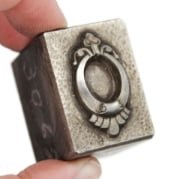 Picture of Impression Die German Scroll Pendant