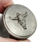 Picture of Impression Die Talavera Bull Skull