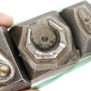 Picture of Impression Die Accordion Earring Set