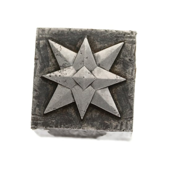 Picture of Impression Die Flat Stellated Dodecahedron