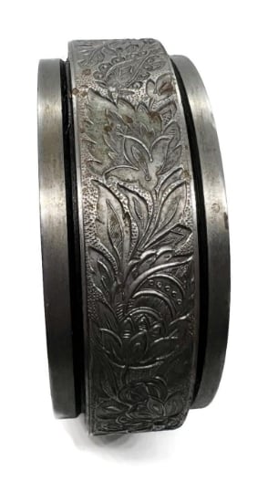 Picture of NEW Morrow Floral Band Pattern Brass Strip CFW346 -B